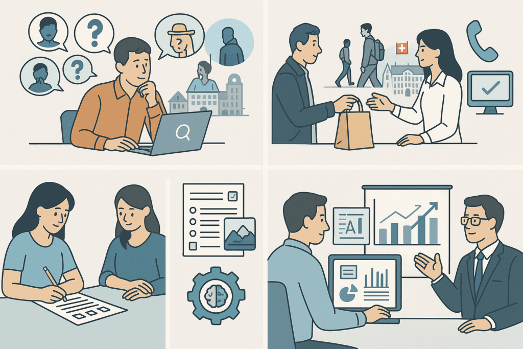 Der Ablauf eines Mystery-Shopping-Projekts in der Schweiz
